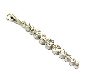 Old European Cut Diamond Pendant