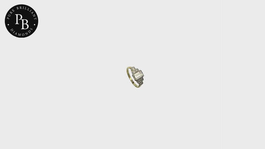 Emerald Cut Diamond Ring